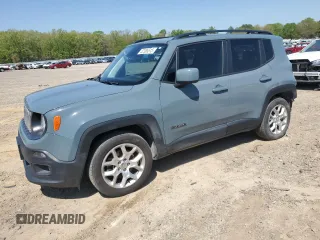 2018 Jeep Renegade Latitude with VIN ZACCJABBXJPJ51287, listed as a Copart auction lot 52385515 with 85,346 mi miles and Salvage Title. Bid and sale history available at DreamBid. Image 1.