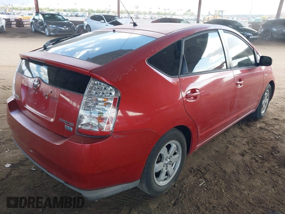 2008 Toyota Prius with VIN JTDKB20U283435601, listed as a IAAI auction lot 42067492 with 1 mi miles. Bid and sale history available at carsss.com. Image 4.