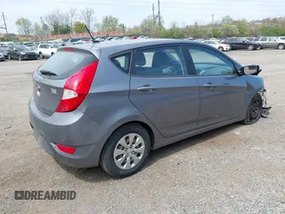 2016 Hyundai Accent SE with VIN KMHCT5AE1GU248364, listed as a IAAI auction lot 42072426 with 107,470 mi miles and . Bid and sale history available at carsss.com. Image 4.