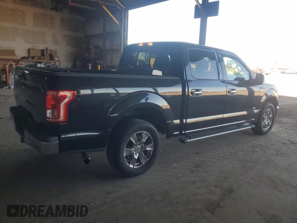 2015 Ford F-150 XL with VIN 1FTEW1CG9FKE05225, listed as a Copart auction lot 66383035 with 195,552 mi miles and Clean title. Bid and sale history available at DreamBid. Image 3.