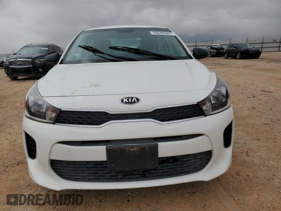 2018 Kia Rio S with VIN 3KPA24AB3JE081333, listed as a Copart auction lot 70249344 with 19,238 mi miles and Salvage Title. Bid and sale history available at carsss.com. Image 5.