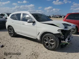 2024 BMW X3 xDrive30i with VIN 5UX53DP08R9T75944, listed as a Copart auction lot 44019865 with 11,777 mi miles and Salvage Title. Bid and sale history available at carsss.com. Image 4.
