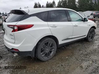 2020 Acura RDX w/A-Spec Pkg with VIN 5J8TC2H66LL033825, listed as a Copart auction lot 50232085 with 36,482 mi miles and Salvage title. Bid and sale history available at DreamBid. Image 3.