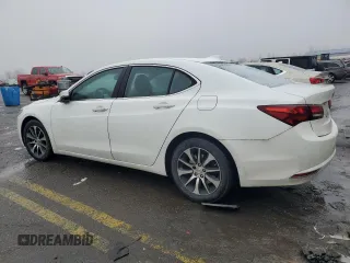 2017 Acura TLX with VIN 19UUB1F38HA003433, listed as a Copart auction lot 44388555 with 129,751 mi miles and Salvage Title. Bid and sale history available at carsss.com. Image 2.