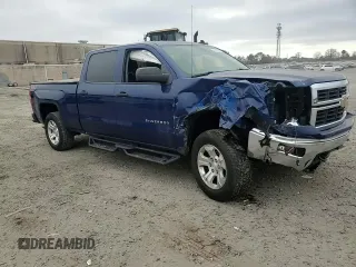 2014 Chevrolet Silverado 1500 LT with VIN 1GCUKREC3EF195504, listed as a Copart auction lot 49352085 with 128,235 mi miles and Salvage Title. Bid and sale history available at DreamBid. Image 11.