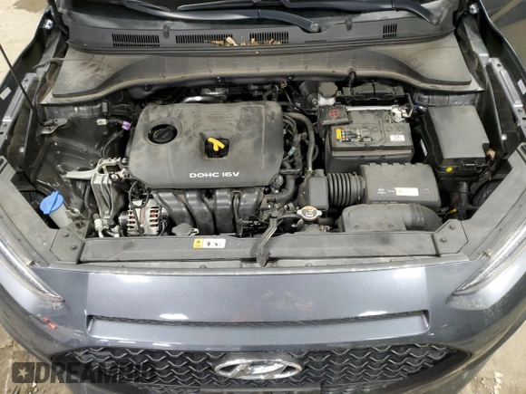 2021 Hyundai Kona SEL Plus with VIN KM8K6CAAXMU679382, listed as a Copart auction lot 44078385 with 67,720 mi miles and Clean Title. Bid and sale history available at carsss.com. Image 12.