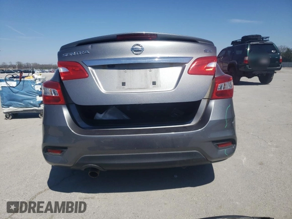 2019 Nissan Sentra S with VIN 3N1AB7AP5KY210950, listed as a Copart auction lot 49695905 with 99,386 mi miles and Salvage title. Bid and sale history available at DreamBid. Image 6.