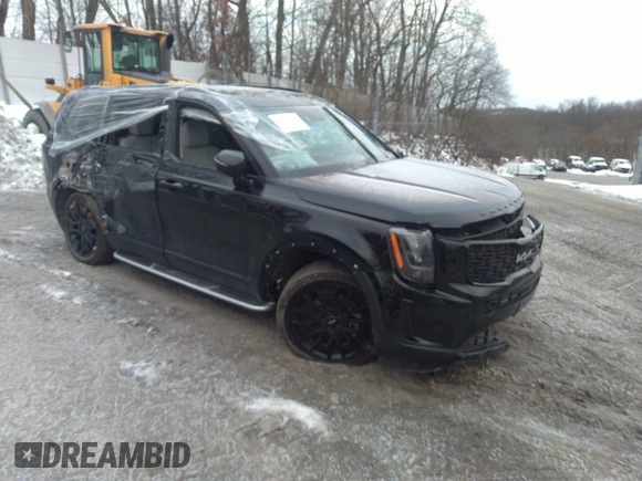 2022 Kia Telluride SX with VIN 5XYP5DHC8NG221725, listed as a IAAI auction lot 38312817 with Not Provided miles and . Bid and sale history available at carsss.com. Image 1.