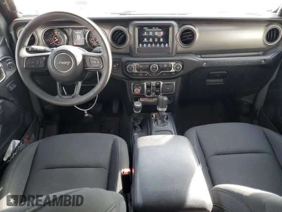 2023 Jeep Wrangler Sport S with VIN 1C4HJXDG8PW675134, listed as a Copart auction lot 85949314 with 19,128 mi miles and Salvage Title. Bid and sale history available at DreamBid. Image 8.