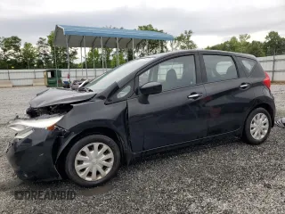 2016 Nissan Note S with VIN 3N1CE2CP5GL403815, listed as a Copart auction lot 55786765 with 122,895 mi miles and Salvage title. Bid and sale history available at DreamBid. Image 1.
