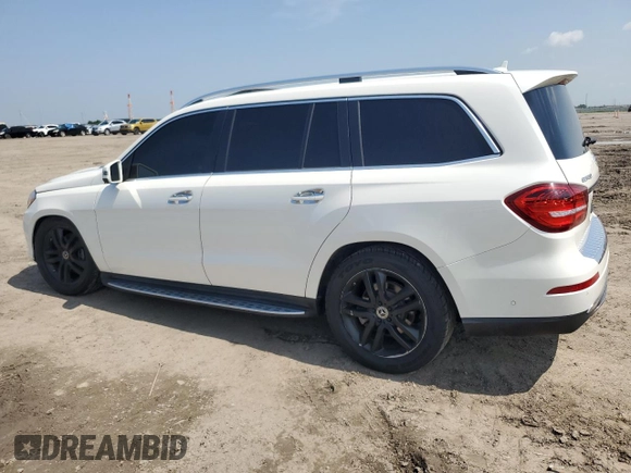 2017 Mercedes-Benz GLS with VIN 4JGDF6EE9HA964797, listed as a Copart auction lot 54863445 with 123,978 mi miles and Clean Title. Bid and sale history available at carsss.com. Image 2.