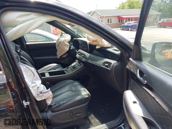 2022 Hyundai Palisade Calligraphy z VIN KM8R7DHE9NU463194, wystawiony jako IAAI lot #42415775 z przebiegiem 54 542 mil mil oraz . Historia ofert i sprzedaży dostępna na DreamBid. Obrazek 5.