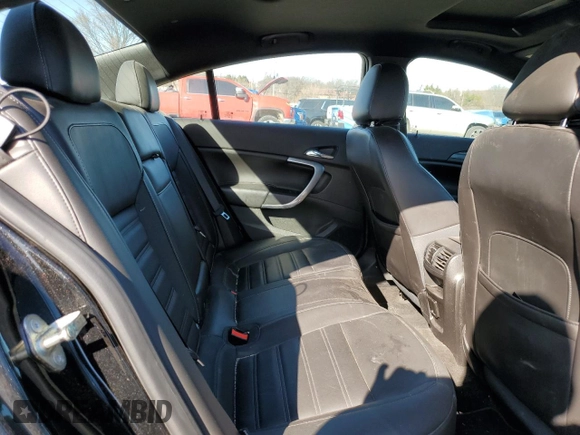 2014 Buick Regal GS with VIN 2G4GU5GX5E9257893, listed as a Copart auction lot 49737655 with 155,541 mi miles and Salvage Title. Bid and sale history available at DreamBid. Image 10.