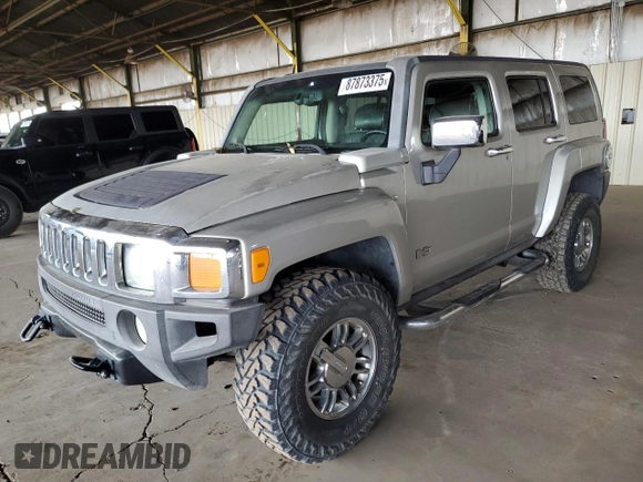 2006 Hummer H3 with VIN 5GTDN136668290661, listed as a Copart auction lot 87873375 with 237,847 mi miles and Clean Title. Bid and sale history available at DreamBid. Image 1.