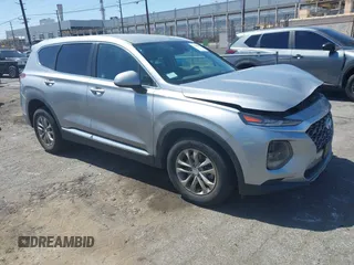 2020 Hyundai Santa Fe SE with VIN 5NMS23AD2LH220153, listed as a IAAI auction lot 42344499 with 28,346 mi miles and . Bid and sale history available at DreamBid. Image 1.