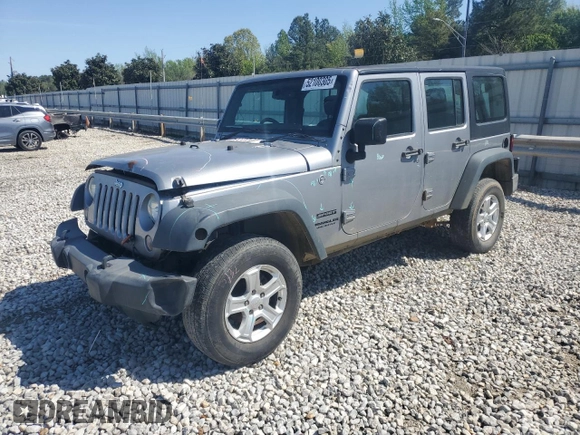 2016 Jeep Wrangler Unlimited Sport RHD с VIN 1C4BJWKG9GL107415, выставлен на аукционе Copart как лот 52100305 с пробегом 227 153 миль миль и Чистый • Clean title. История ставок и продаж доступна на DreamBid. Изображение 1.