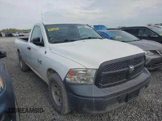2017 Ram 1500 Tradesman with VIN 3C6JR6DG4HG557111, listed as a Copart auction lot 52651715 with 83,507 mi miles and Clean title. Bid and sale history available at DreamBid. Image 4.