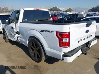 2019 Ford F-150 XL z VIN 1FTMF1C55KKF28511, wystawiony jako IAAI lot #41255476 z przebiegiem 26 638 mil mil oraz . Historia ofert i sprzedaży dostępna na DreamBid. Obrazek 3.