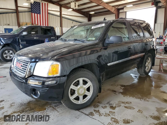 2007 GMC Envoy SLT with VIN 1GKDT13S572202671, listed as a Copart auction lot 49068185 with 134,343 mi miles and Clean Title. Bid and sale history available at carsss.com. Image 1.