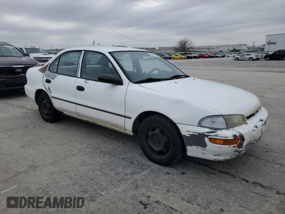 1997 Geo Prizm z VIN 1Y1SK526XVZ437486, wystawiony jako Copart lot #86422384 z przebiegiem 404 485 mil mil oraz Tytuł czysty. Historia ofert i sprzedaży dostępna na DreamBid. Obrazek 4.