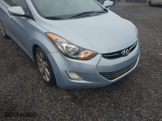 2012 Hyundai Elantra GLS with VIN KMHDH4AE5CU193394, listed as a IAAI auction lot 41835127 with 166,472 mi miles. Bid and sale history available at carsss.com. Image 6.