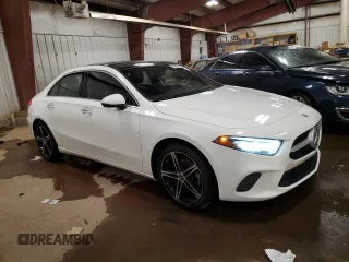 2022 Mercedes-Benz A 220 with VIN W1K3G4FB7NJ372242, listed as a Copart auction lot 44245955 with 44,009 mi miles and Salvage Title. Bid and sale history available at DreamBid. Image 4.
