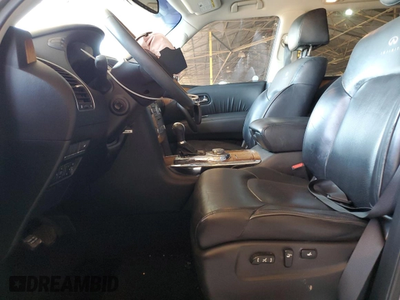 2012 Infiniti QX56 7-passenger with VIN JN8AZ2NE1C9020532, listed as a Copart auction lot 68012654 with 141,470 mi miles and Salvage Title. Bid and sale history available at carsss.com. Image 7.