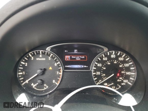 2017 Nissan Altima SV with VIN 1N4AL3AP5HC266851, listed as a Copart auction lot 49947675 with 121,633 mi miles and Salvage Title. Bid and sale history available at carsss.com. Image 9.