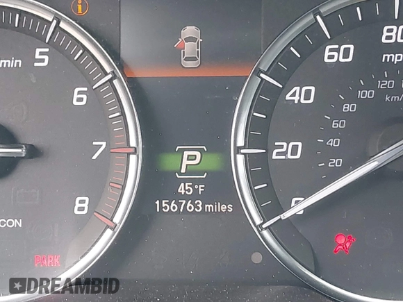 2018 Acura TLX w/Advance Pkg with VIN 19UUB3F70JA006640, listed as a IAAI auction lot 41706149 with 156,763 mi miles. Bid and sale history available at carsss.com. Image 15.