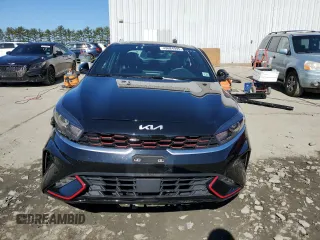 2024 Kia Forte GT-Line with VIN 3KPF54ADXRE722682, listed as a Copart auction lot 49684995 with 14,552 mi miles and Salvage Title. Bid and sale history available at carsss.com. Image 5.