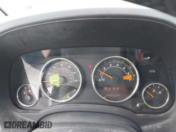 2014 Jeep Compass Latitude with VIN 1C4NJDEBXED622352, listed as a IAAI auction lot 42130403 with 149,024 mi miles. Bid and sale history available at carsss.com. Image 7.