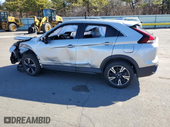 2023 Mitsubishi Eclipse Cross SE with VIN JA4ATWAA7PZ033857, listed as a Copart auction lot 50654575 with Not provided miles and Salvage title. Bid and sale history available at DreamBid. Image 2.
