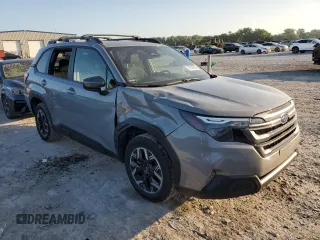 2025 Subaru Forester Premium with VIN JF2SLDBC3SH463710, listed as a Copart auction lot 61829635 with 13,091 mi miles and Salvage title. Bid and sale history available at DreamBid. Image 4.