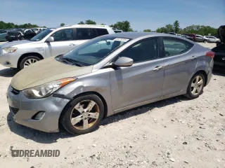 2013 Hyundai Elantra GLS with VIN KMHDH4AE7DU496517, listed as a Copart auction lot 60975205 with 151,841 mi miles and Clean title. Bid and sale history available at DreamBid. Image 1.