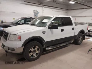 2004 Ford F-150 XLT with VIN 1FTPW14564KD68234, listed as a IAAI auction lot 41838366 with 187,953 mi miles. Bid and sale history available at carsss.com. Image 2.