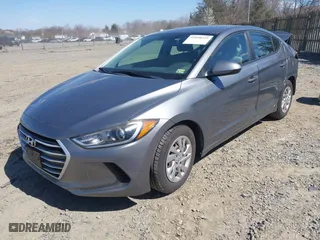 2017 Hyundai Elantra SE with VIN KMHD74LFXHU151156, listed as a IAAI auction lot 41898222 with 52,632 mi miles. Bid and sale history available at carsss.com. Image 18.