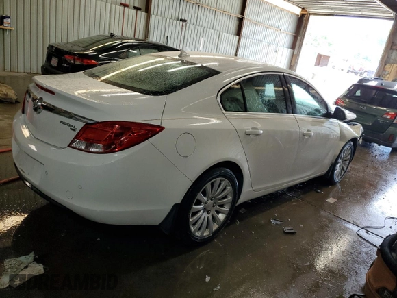 2011 Buick Regal CXL RL6 z VIN W04GU5GC7B1044990, wystawiony jako Copart lot #59744975 z przebiegiem 67 373 mil mil oraz Szkoda całkowita • Salvage title. Historia ofert i sprzedaży dostępna na DreamBid. Obrazek 3.