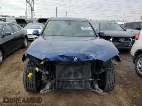 2019 BMW X3 xDrive30i with VIN 5UXTR9C52KLP96443, listed as a Copart auction lot 46327235 with 47,823 mi miles and Clean Title. Bid and sale history available at DreamBid. Image 5.