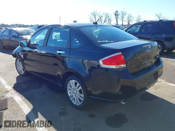 2009 Ford Focus SEL with VIN 1FAHP37N49W211350, listed as a IAAI auction lot 41641517 with 59,409 mi miles. Bid and sale history available at carsss.com. Image 3.