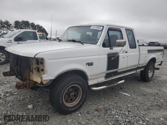 1996 Ford F-150 with VIN 1FTEX14H1TKA33251, listed as a Copart auction lot 45154865 with 278,905 mi miles and Salvage title. Bid and sale history available at DreamBid. Image 1.