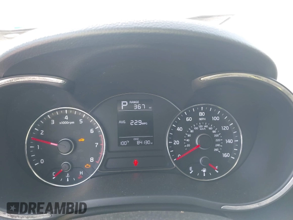 2017 Kia Forte LX with VIN 3KPFK4A71HE082296, listed as a IAAI auction lot 41860381 with 84,130 mi miles. Bid and sale history available at carsss.com. Image 16.