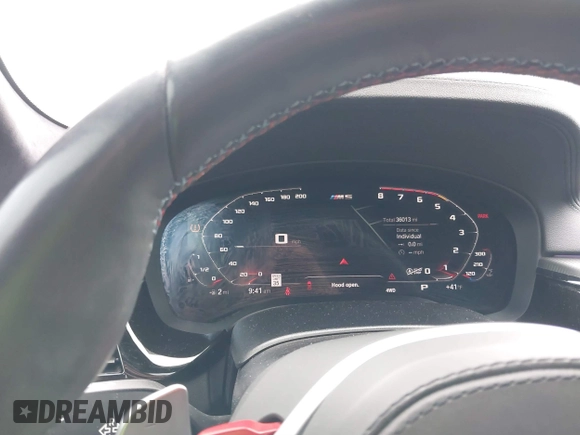 2020 BMW M5 Competition z VIN WBSJF0C08LCD72764, wystawiony jako IAAI lot #41739116 z przebiegiem 36 013 mil mil oraz . Historia ofert i sprzedaży dostępna na DreamBid. Obrazek 7.