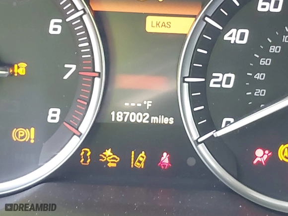 2015 Acura TLX V6 Tech with VIN 19UUB2F55FA012062, listed as a IAAI auction lot 41988475 with 187,002 mi miles. Bid and sale history available at carsss.com. Image 15.