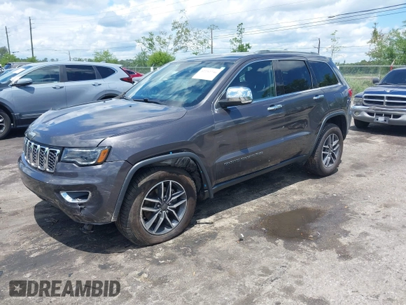 2019 Jeep Grand Cherokee Limited with VIN 1C4RJEBG7KC731425, listed as a IAAI auction lot 42252746 with 93,355 mi miles and . Bid and sale history available at DreamBid. Image 17.