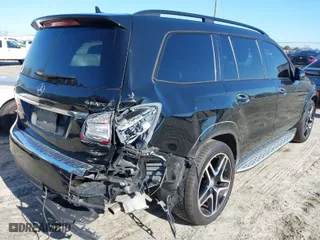 2017 Mercedes-Benz GLS with VIN 4JGDF7DE9HA747550, listed as a IAAI auction lot 41489690 with 125,945 mi miles. Bid and sale history available at carsss.com. Image 6.