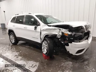 2021 Jeep Cherokee Latitude with VIN 1C4PJMCB7MD166000, listed as a IAAI auction lot 41631945 with 48,046 mi miles and . Bid and sale history available at DreamBid. Image 1.