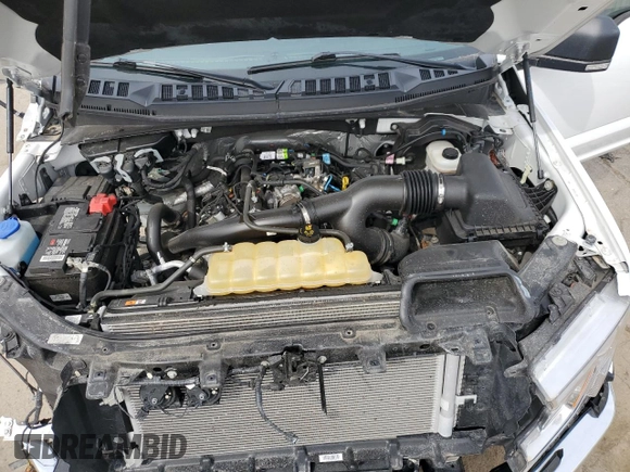 2020 Ford F-150 XL with VIN 1FTEW1EP1LKF36366, listed as a Copart auction lot 50186345 with 44,947 mi miles and Salvage Title. Bid and sale history available at DreamBid. Image 11.