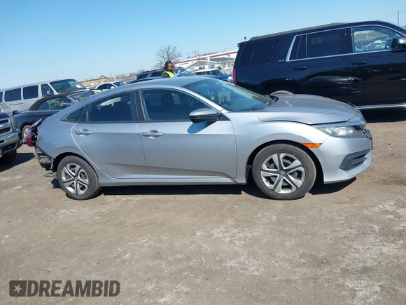 2016 Honda Civic LX with VIN 19XFC2F5XGE230467, listed as a IAAI auction lot 41768980 with 145,592 mi miles. Bid and sale history available at carsss.com. Image 13.