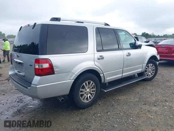 2014 Ford Expedition Limited z VIN 1FMJU1K5XEEF29131, wystawiony jako IAAI lot #42505880 z przebiegiem 252 835 mil mil oraz . Historia ofert i sprzedaży dostępna na DreamBid. Obrazek 4.