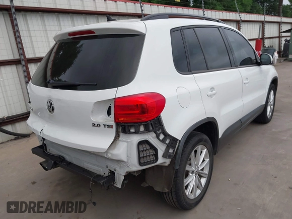 2015 Volkswagen Tiguan R-Line with VIN WVGAV7AX5FW585248, listed as a IAAI auction lot 41909618 with 137,448 mi miles and . Bid and sale history available at DreamBid. Image 4.